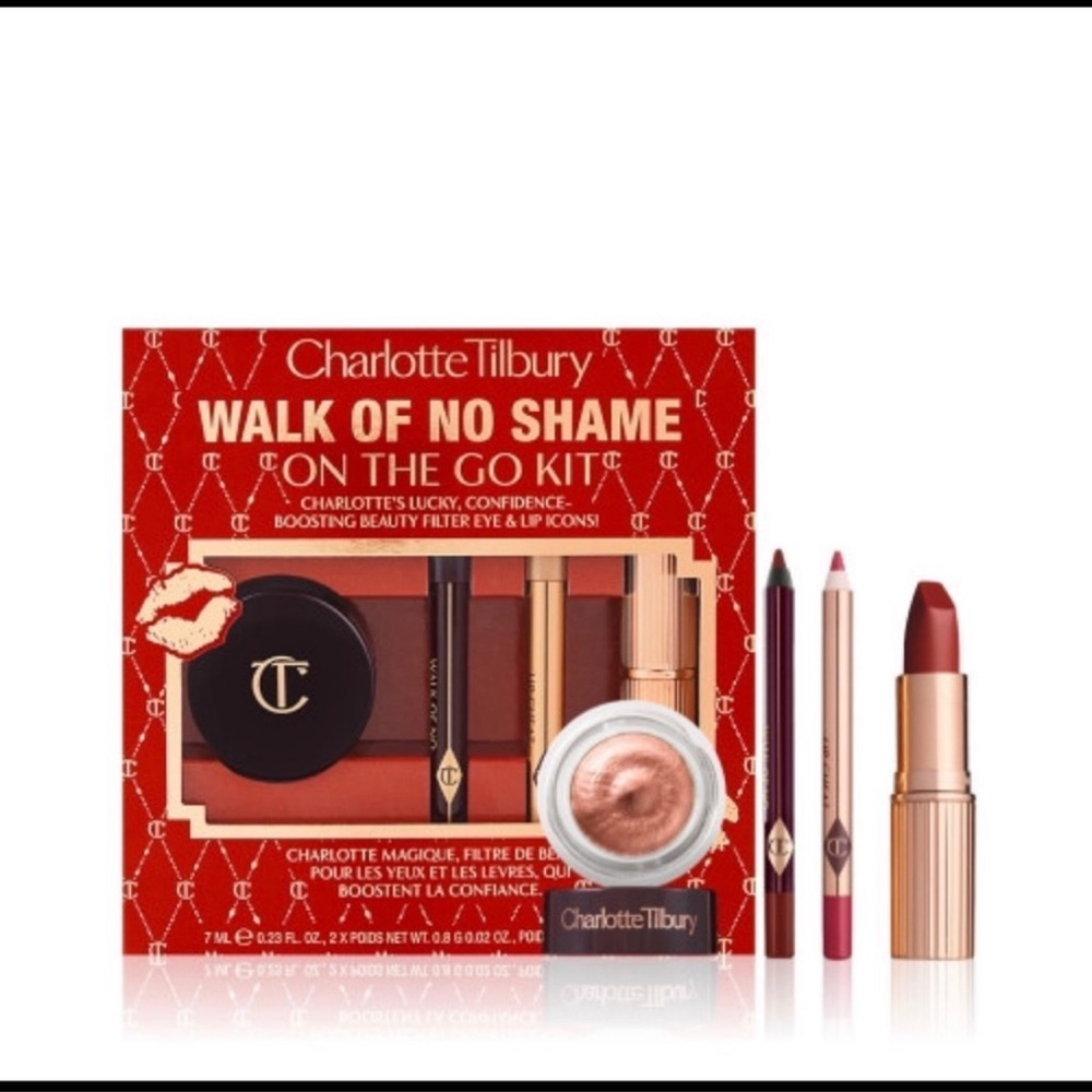 Charlotte Tilbury 🔥limited edition 🔥WALK OF NO SHAME ON THE GO KIT🔥 NIB